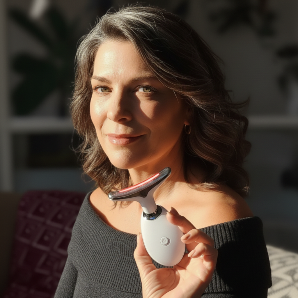 Oravie 7-in-1 Anti-Aging Red Light Therapy Massager